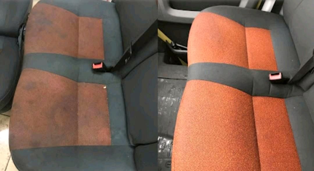 Beispiel für extrem verschmutzte Sitze